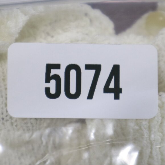 Brownstone Studio Crochet Sweater Women L Ivory Twee Grannycore Boho Vintage - Picture 14 of 16